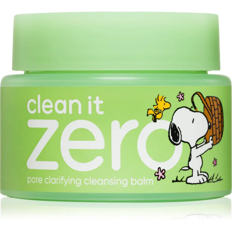 Banila Co. clean it zero Pore Clarifying Snoopy Edition βάλσαμο για ντεμακιγιάζ και καθαρισμό για εκτεταμένους πόρους 100 ml