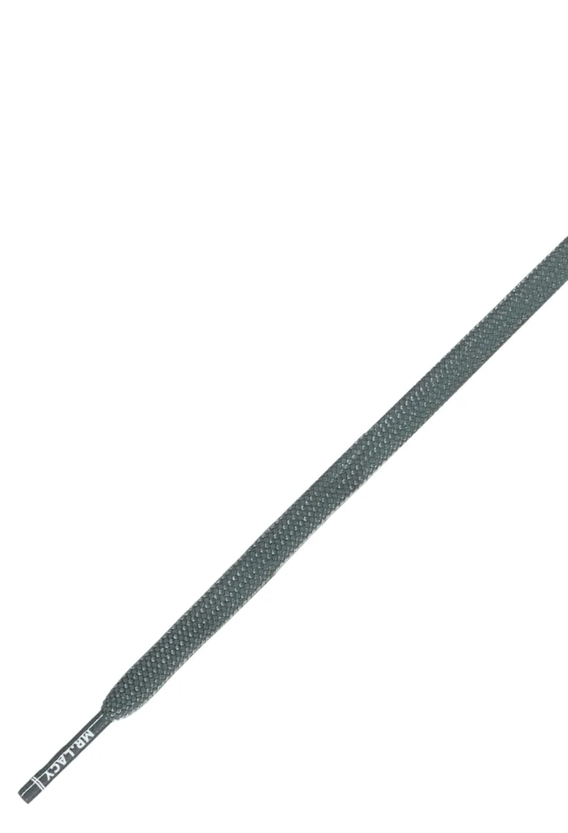 Κορδόνια Mr. Lacy Runnies LF Flat 120cm Grey 316750-Grey
