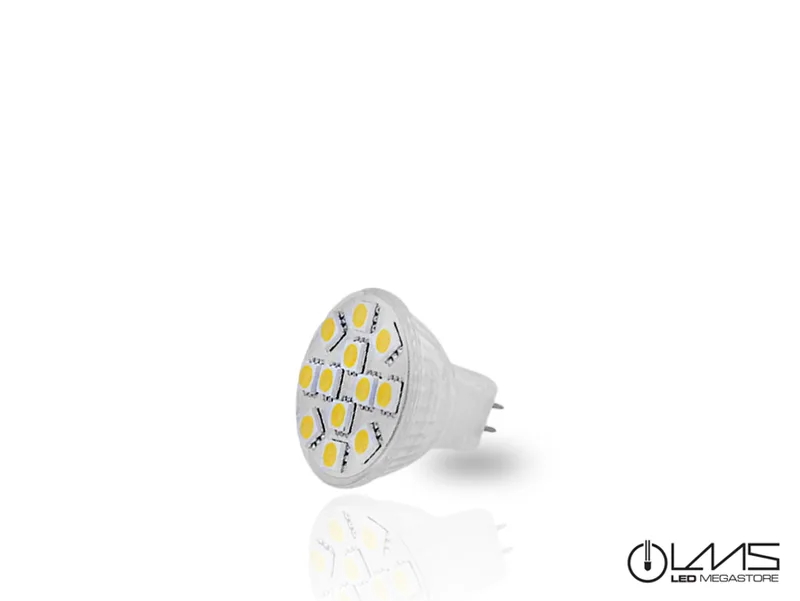 LED Σποτ MR 11 12 smd 5050 Ψυχρό Λευκό 04220