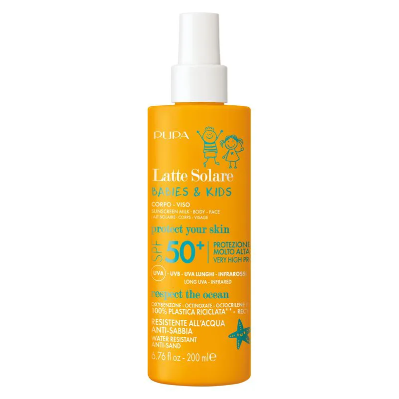 Pupa Sun Milk Spf 50+ 200 Ml Children