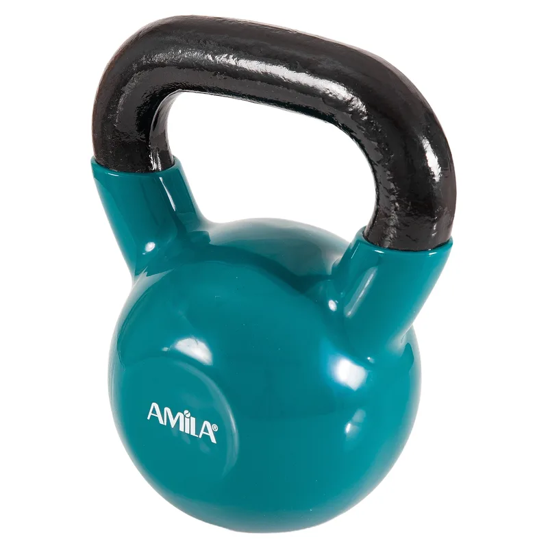 Kettlebell Vinyl Cover 12kg Πράσινο