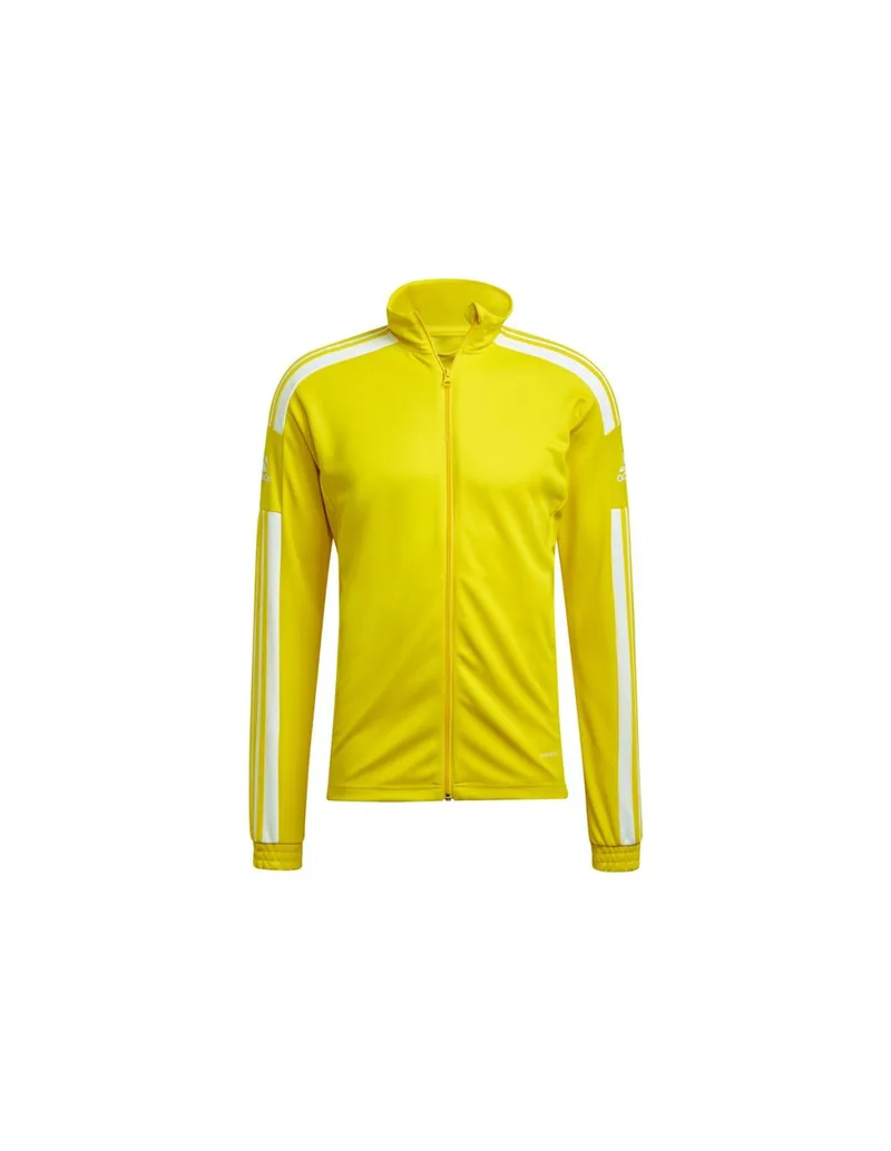 Adidas Squadra 21 Training Ανδρική Φούτερ Ζακέτα με Τσέπες Κίτρινη GP6465