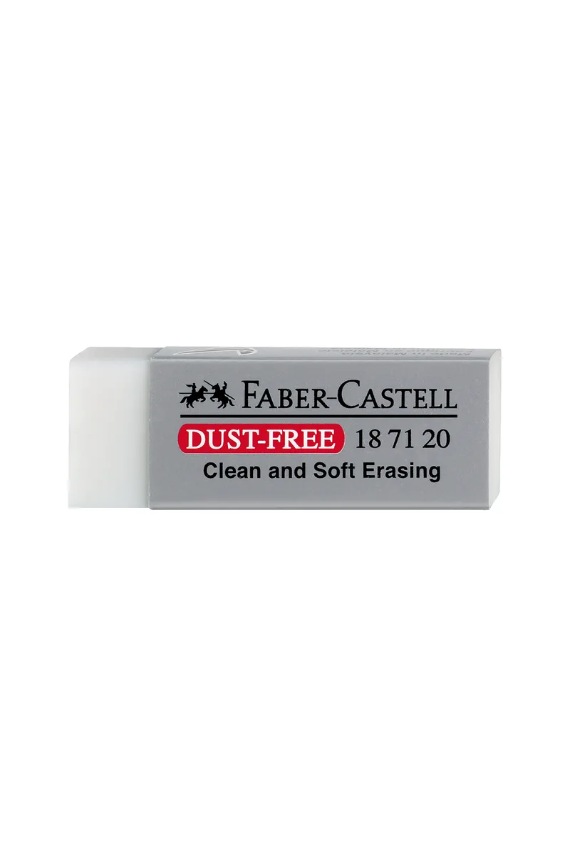 Faber-Castell Γόμα Dust Free Λευκή - 077187120