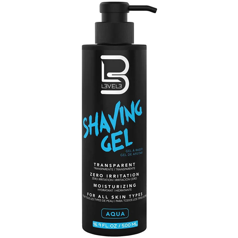 L3VEL3 Aqua shaving gel 500ml