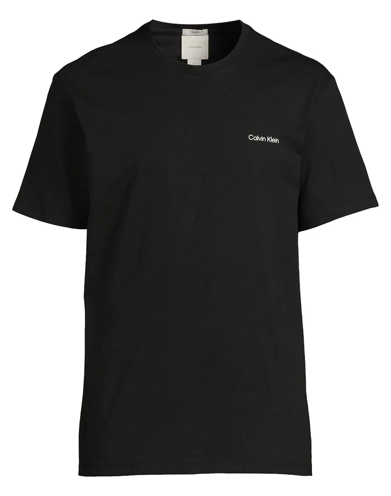 CALVIN KLEIN SS MICRO LOGO CREWNECK TEE LV04LC255G-UB1 Black