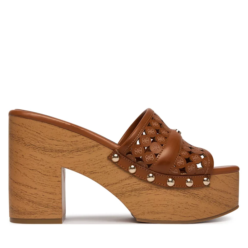 Παντόφλες Guess FLJ2LL LEA04 Καφέ