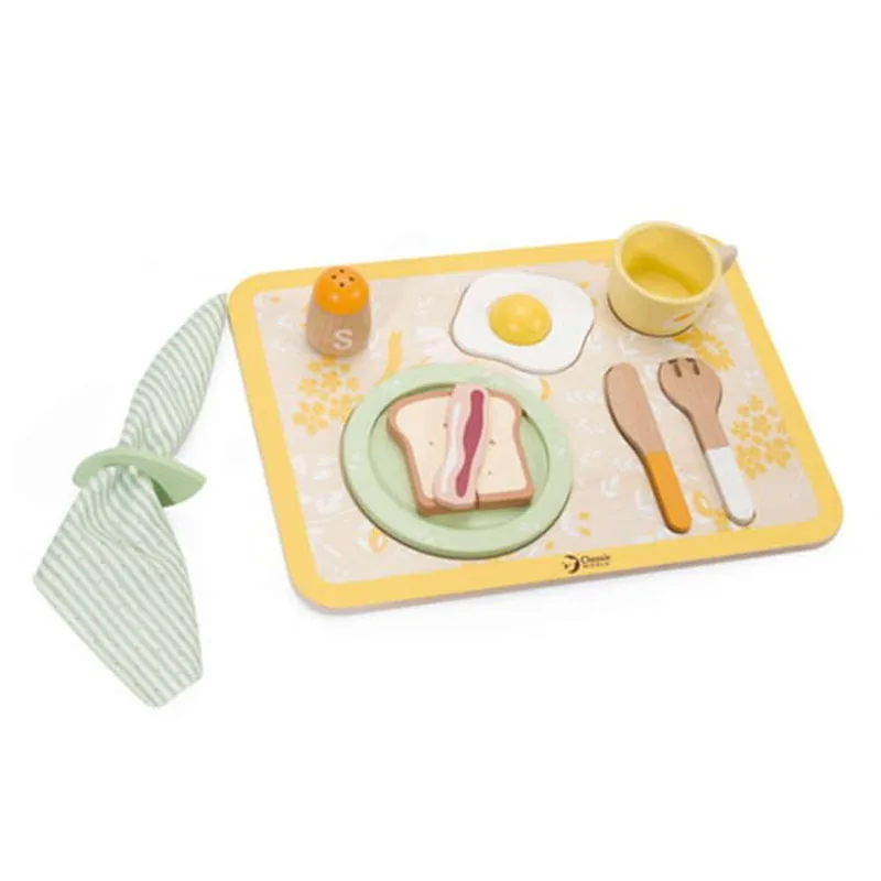 Ξύλινο Παιχνίδι Vintage Breakfast Tray – Τρισδιάστατο Παζλ CL50575