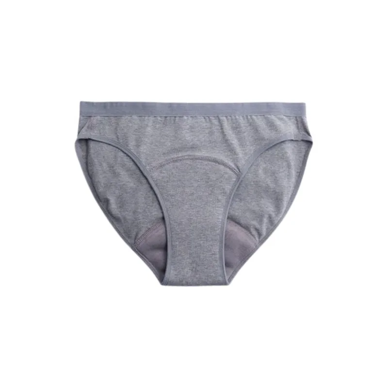 Imse Bikini - Grey Period Panties - Medium Flow XS