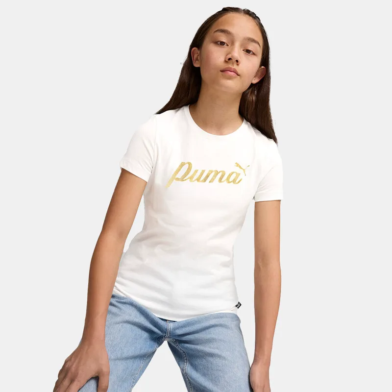 Puma Ess+ Script Metallic Tee G (9000193626_79622)