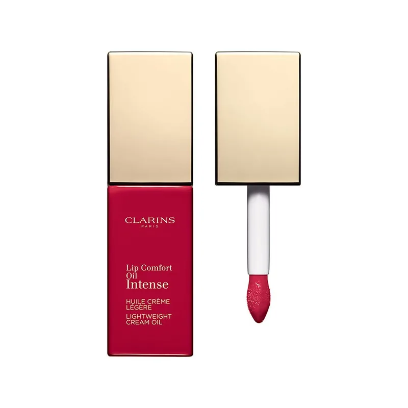 Clarins Intense Comfort Lip Gloss Oil 7ml 07 Intense Red