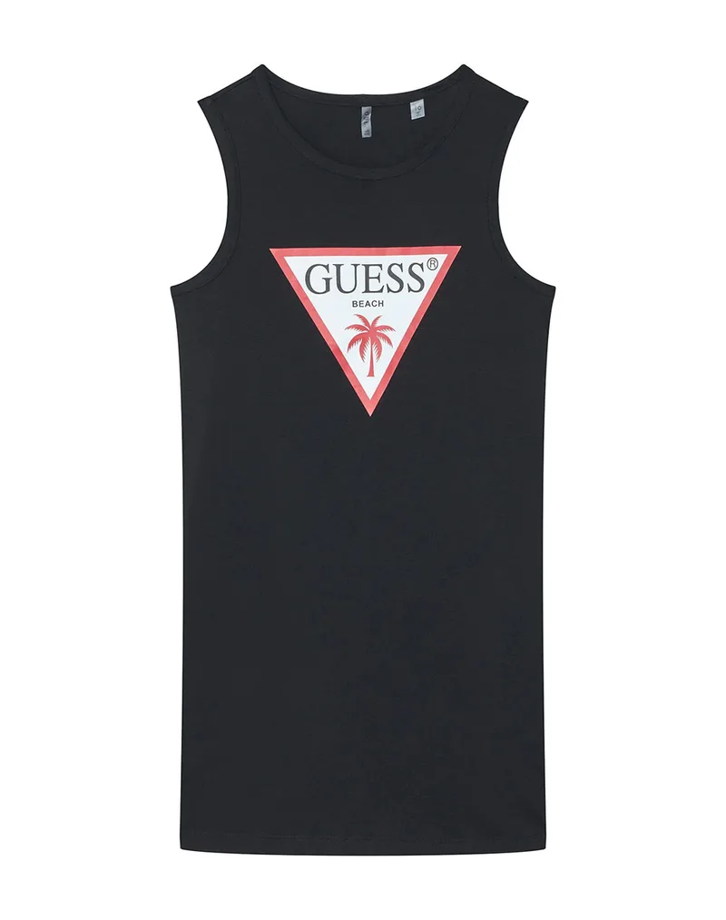 GUESS JERSEY SL DRESS ΦΟΡΕΜΑ ΠΑΙΔΙΚΟ GIRL J6GK25JA914-JBLK JetBlack