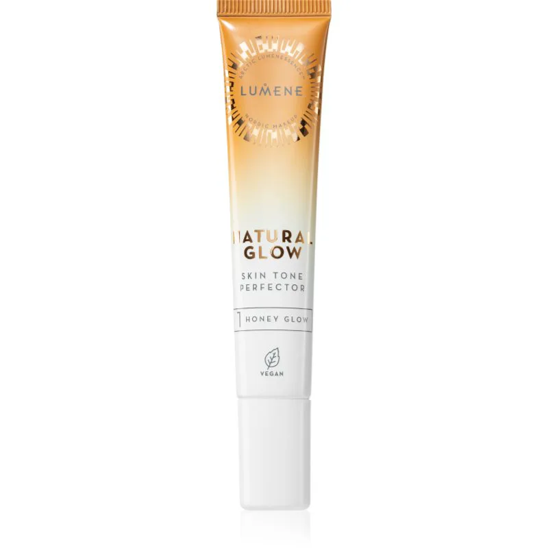 Lumene Natural Glow Skin Tone Perfector υγρό λαμπρυντικό απόχρωση 1 Honey Glow 20 ml