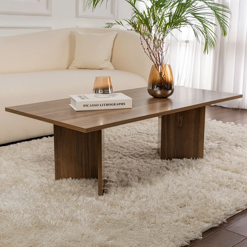 Τραπέζι Σαλονιού Sabin - Walnut 909Nrd1117 (119x40x60)