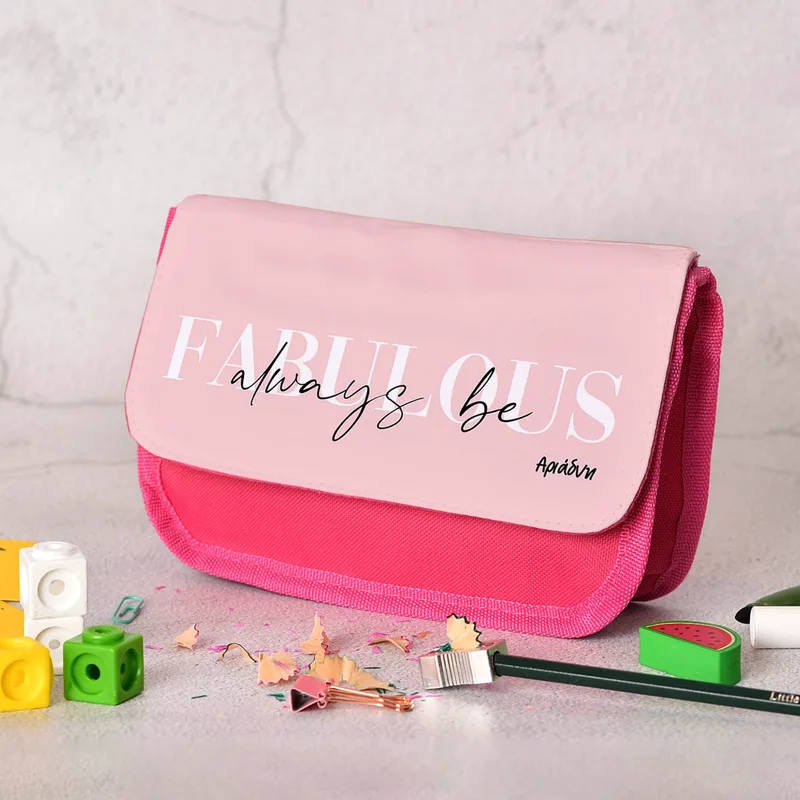 Always Fabulous - Κασετίνα Υφασμάτινη - Φούξια