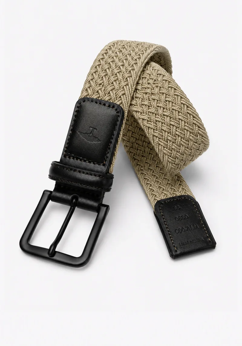 Fynch Hatton Ζώνη Braided - FM4009 H4507 0630 Camel