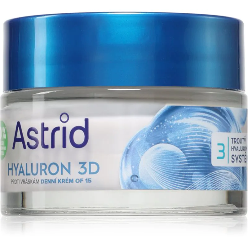 Astrid Hyaluron 3D κρέμα ημέρας κατά των ρυτίδων SPF 15 50 ml