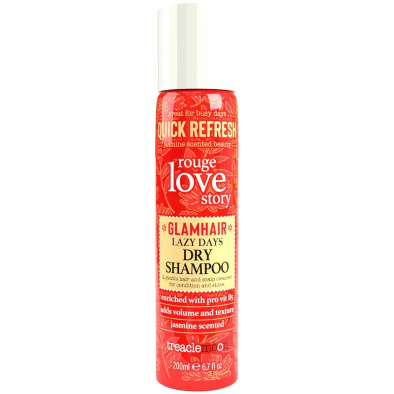Treaclemoon Rough Love Story Quick Refresh Glamhair Dry Shampoo Ξηρό Σαμπουάν για Γρήγορη Ανανέωση που Αναζοωγονεί τα Μαλλιά 200ml
