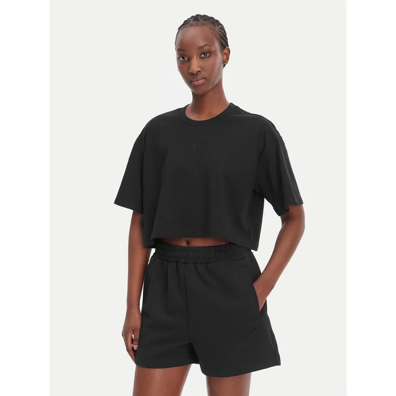 Reebok T-Shirt Reebok x Ewa Chodakowska RK25612CCW Μαύρο Relaxed Fit