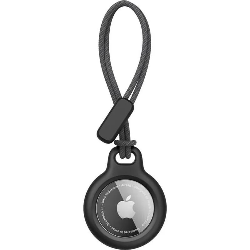 Θήκη AirTag 2 / 1 Mobile Origin AirTag Loop Case Holder A1 Σκληρή με Λουράκι - Black (MO-ALCH-BLK-A1)