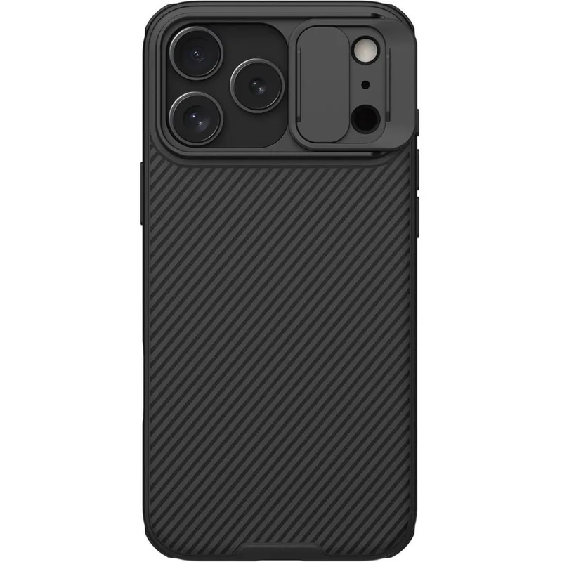 Θήκη iPhone 17 Pro Max Nillkin CamShield Pro Magnetic Σκληρή με MagSafe & Κάλυμμα για την Κάμερα - Black (6902048303928)