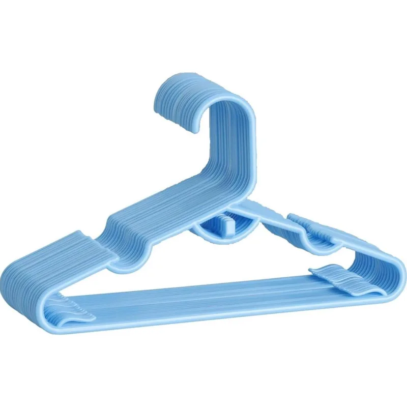 Παιδικές Κρεμάστρες Navaris 20 Pack Baby Nursery Closet Hangers Πλαστικές 29 x 17 cm 20 Τεμάχια - Blue (NAV0000273F001C)