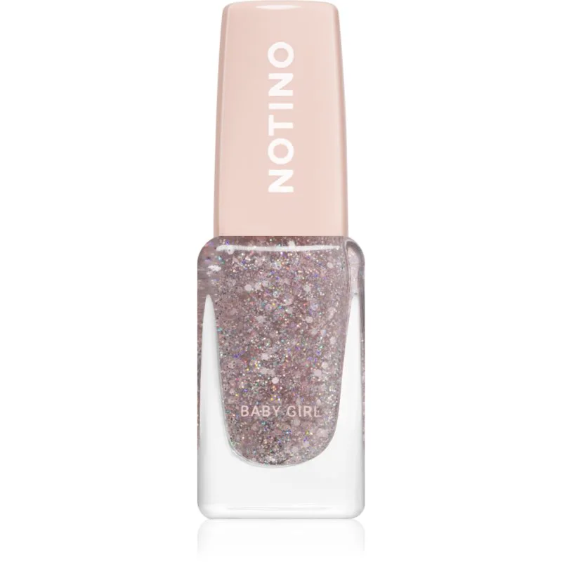 Notino Glitter Topper τοπ βερνίκι νυχιών με στρας Baby Girl 10 ml