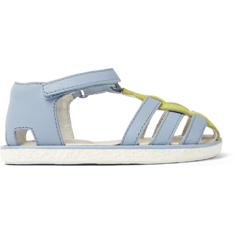 CAMPER Miko - Πέδιλα Για Firstwalkers - Μπλε,Πράσινο, Μέγεθος 24, Smooth leather