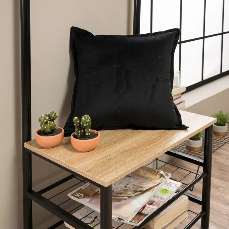 Μαξιλαροθήκη Velvet 06 Teoran 30x50cm με γέμιση