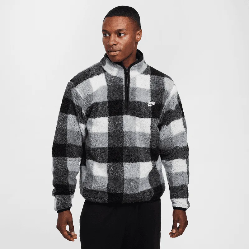 Nike Sportswear Club Winterized Sherpa Fleece Ανδρικό Half-Zip Φούτερ (9000190293_46741)