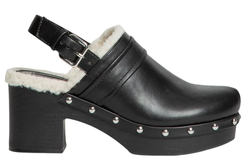 Mules Corina Γουνάκι Εσωτερικά M4625-NEGRO Γυναικείο