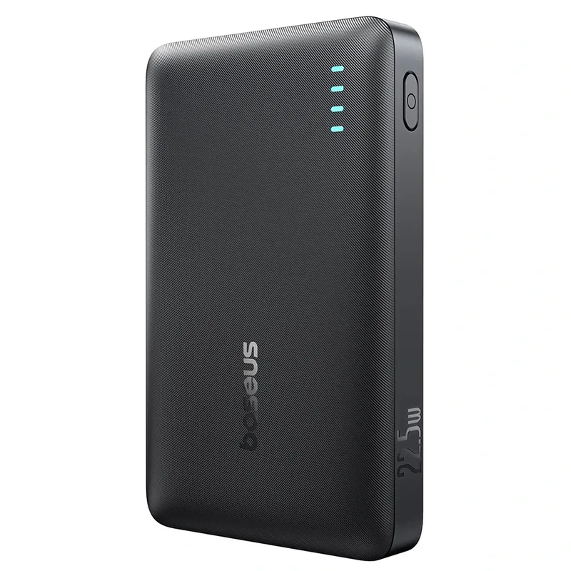 Baseus Slim PowerBank Dual-Port EnerFill 10000mAh 22.5W Black