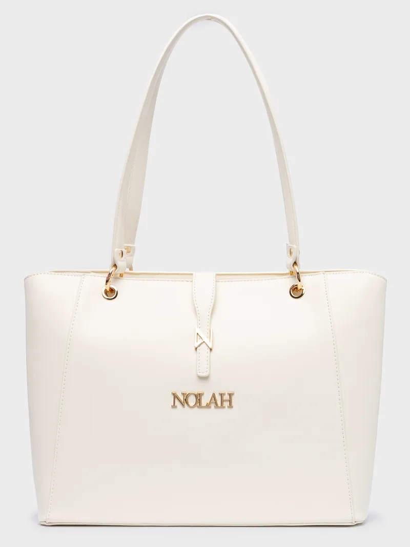 NOLAH ΤΣΑΝΤΑ ΩΜΟΥ STELLA IVORY LIGHT GOLD