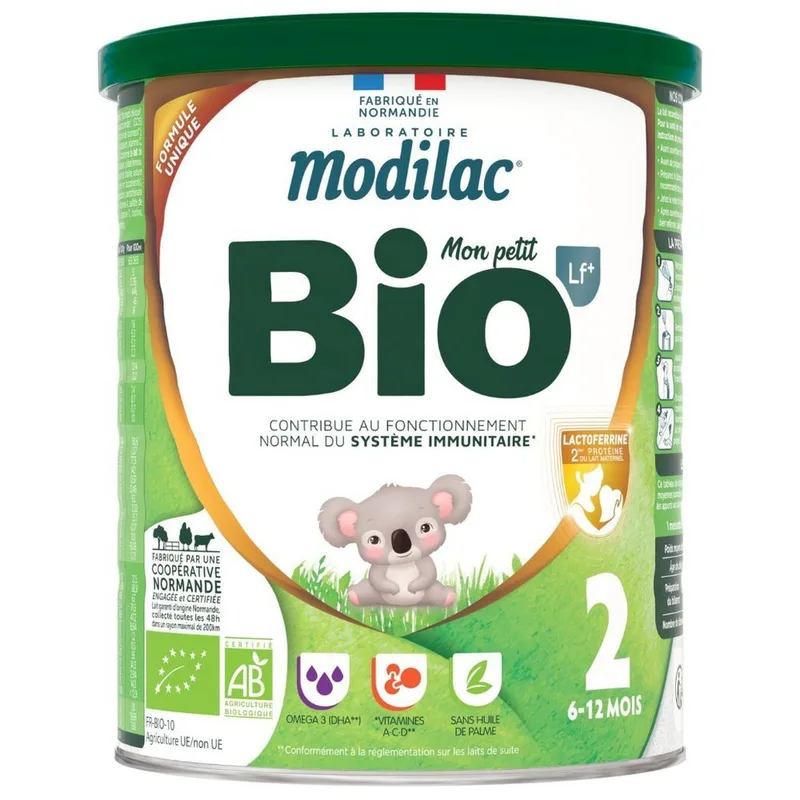 Modilac mon petit BIO LF+ - Second Age Follow-on Milk 800g