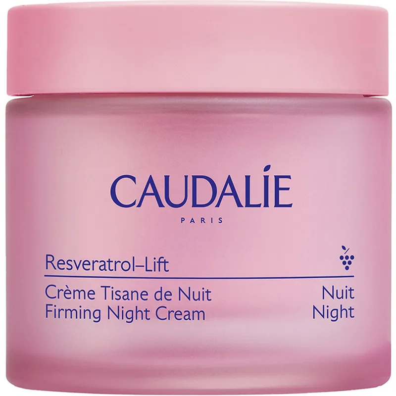 Caudalie Resveratrol Lift - Firming Night Cream Αντιρυτιδική Κρέμα Νυκτός για Λείανση, Θρέψη & Αναδόμηση με Υαλουρονικό Οξύ 50ml