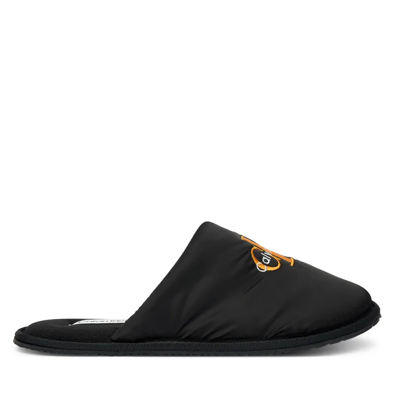 Παντόφλες Σπιτιού Calvin Klein Hotel Slipper Mono Embro YM0YM01392 Μαύρο