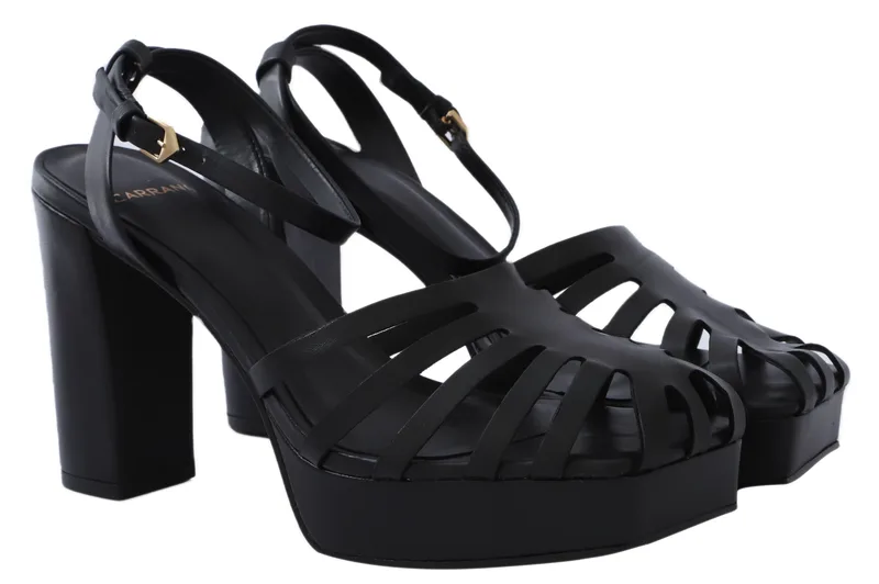 Πέδιλα Carrano Mestico 525007-CAB01-BLACK Γυναικείο