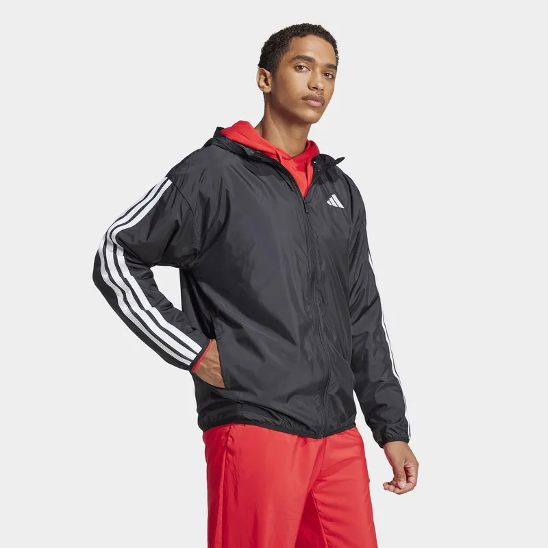 adidas Sportswear Essentials 3-Stripes Ανδρικό Αντιανεμικό Μπουφάν (9000213574_1480)