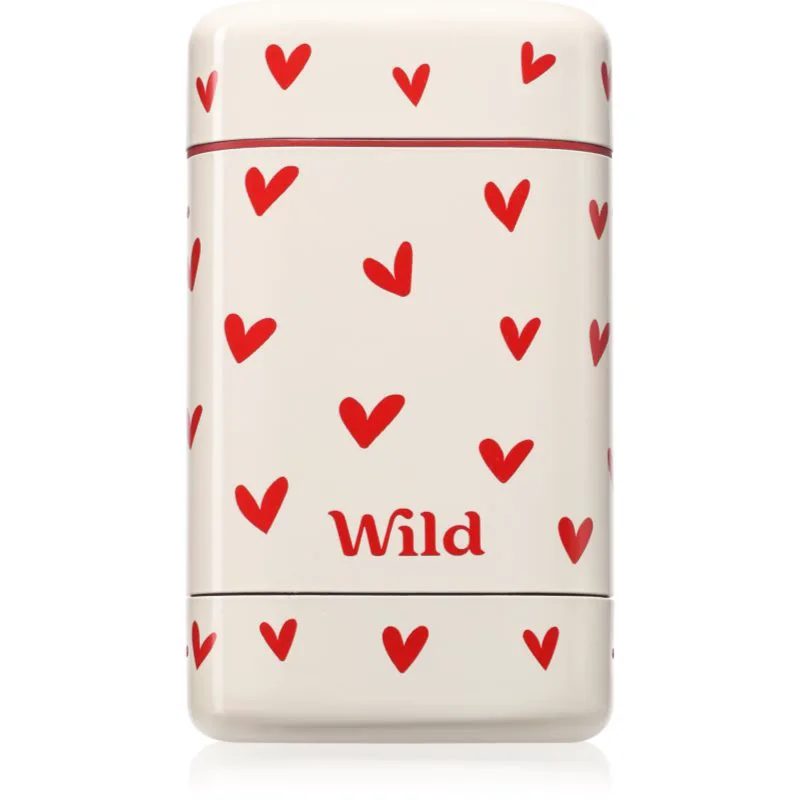 Wild Ροζ Grapefruit & Lime Heart Case στερεό αποσμητικό με θήκη 40 γρ