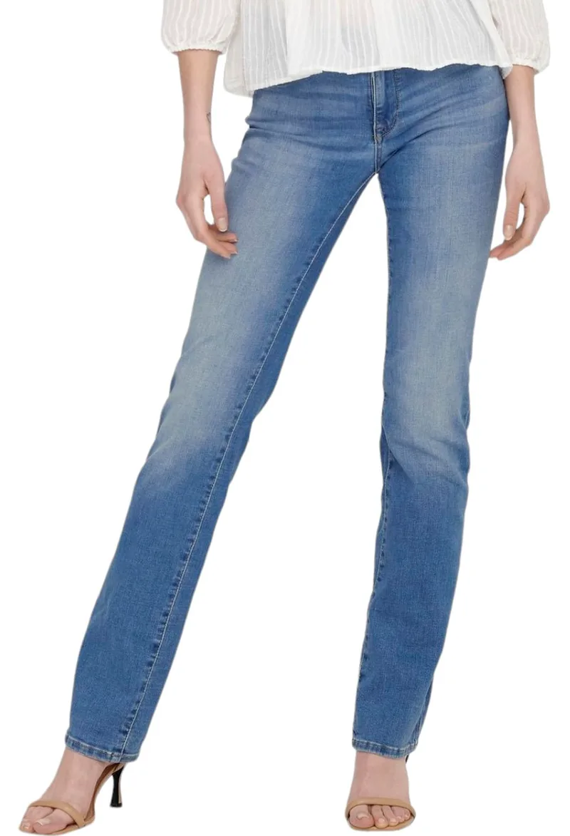 Παντελόνι Jean Only Onlalicia 15258103-Medium Blue Denim Γυναικείο