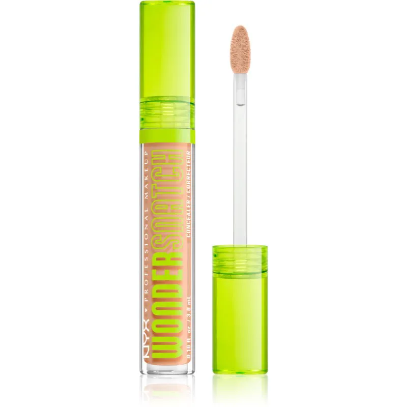 NYX Professional Makeup Wonder Snatch υγρό κονσίλερ 3 σε 1 απόχρωση Vanilla 3 ml