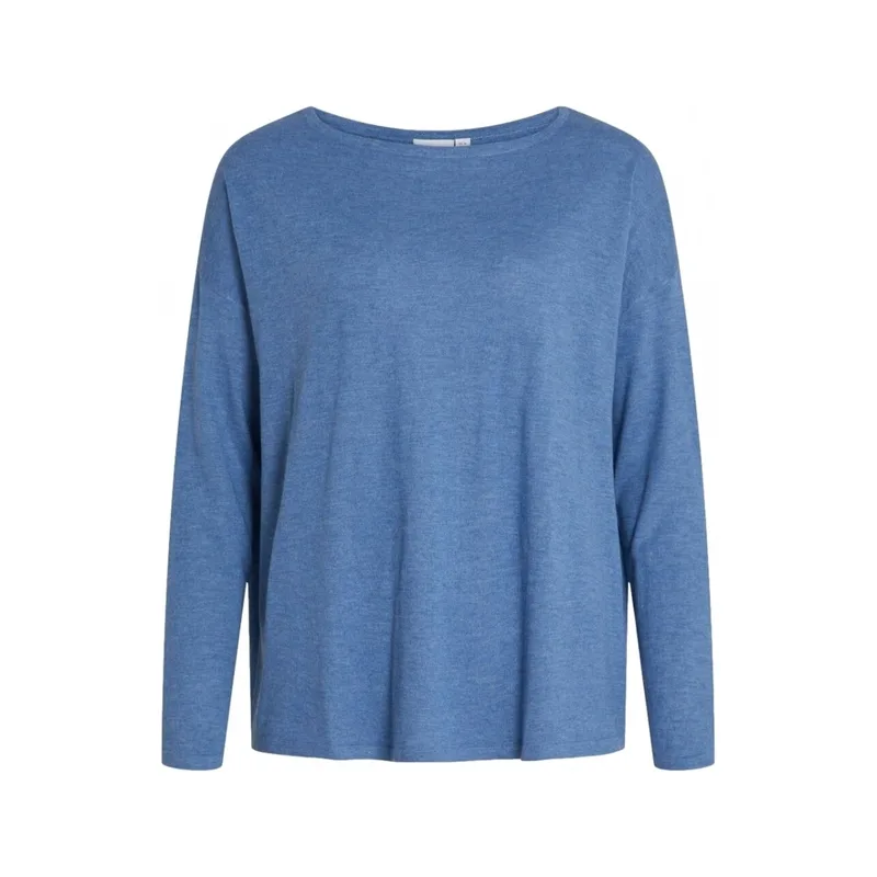 Πουλόβερ Vila Noos Knit Abella L/S - Federal Blue