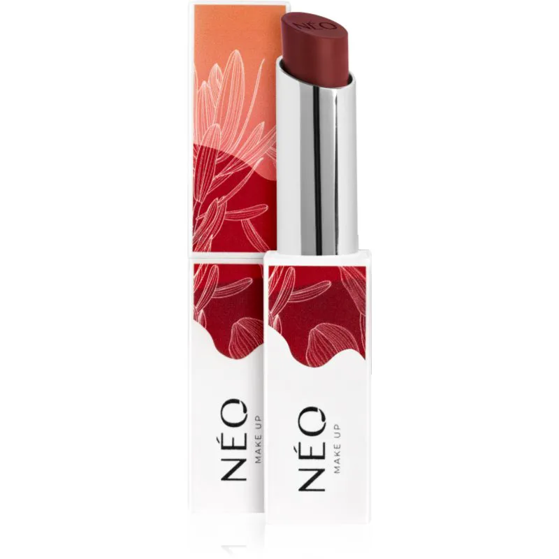 NEO MAKE UP Intense Serum No Transfer Lipstick Ultra ματ κραγιόν διαρκείας απόχρωση 02 Cherry On Top 3.5 γρ