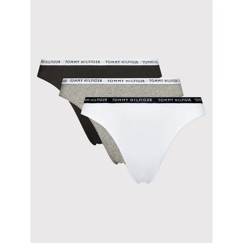 Tommy Hilfiger Σετ σλιπ κλασικά 3p UW0UW02828 Έγχρωμο