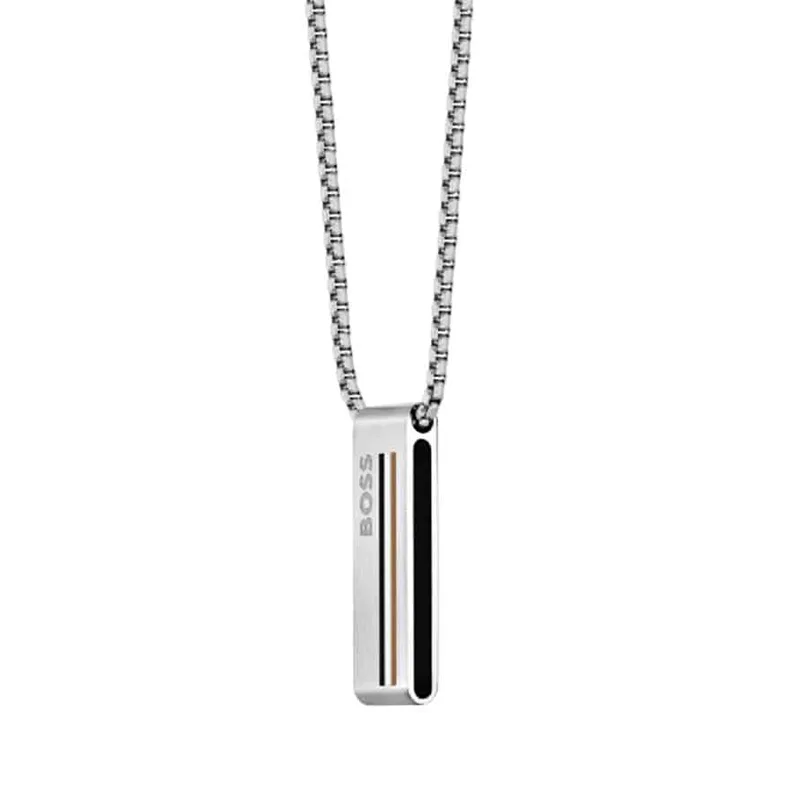 HUGO BOSS Ανδρικό Κολιέ Απο Ανοξείδωτο Ατσάλι 1580361