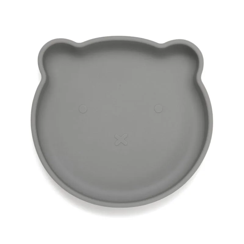 Πιάτο Σιλικόνης (16x17x3) Petit Monkey PTM-SP2 Pewter Green