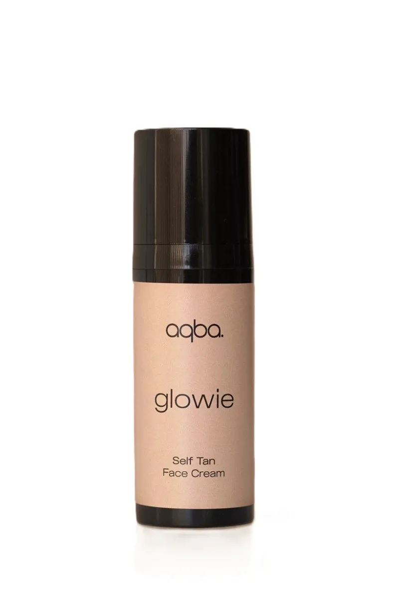 Aqba Glowie Self Tan Face Cream - Light To Medium (50ml)