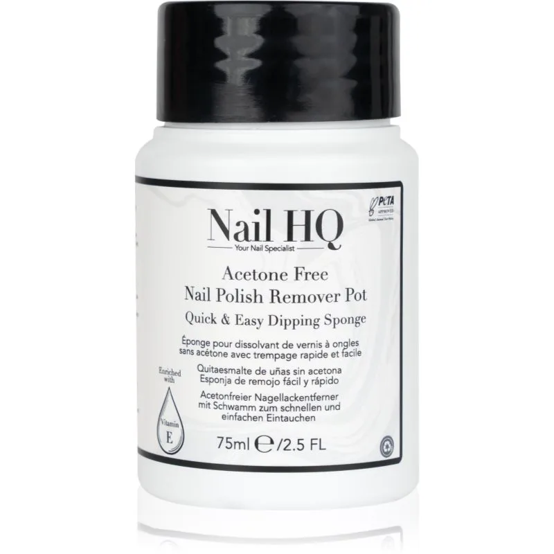 Nail HQ Acetone Free ασετόν για τα νύχια χωρίς ασετόνη 75 ml