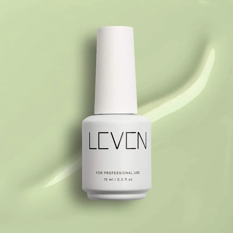 Leven | Ημιμόνιμο βερνίκι 15ml no. 205 Pistachio