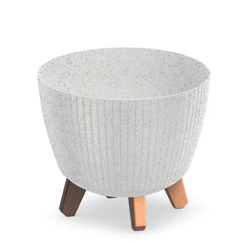 Κασπώ Πλαστικό Λευκό Φ29x24εκ. Lamia Eco Wood iliadis 775005 (Υλικό: Πλαστικό, Χρώμα: Λευκό) - Iliadis - il_775005