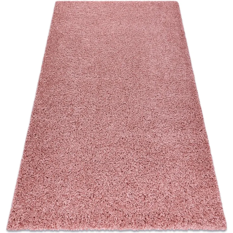 Χαλιά Rugsx Χαλί SOFFI δασύτριχος 5cm ροζ 200x290 cm